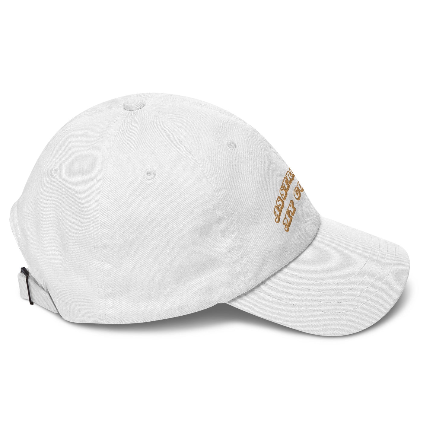 As strong as my coffee dad cap