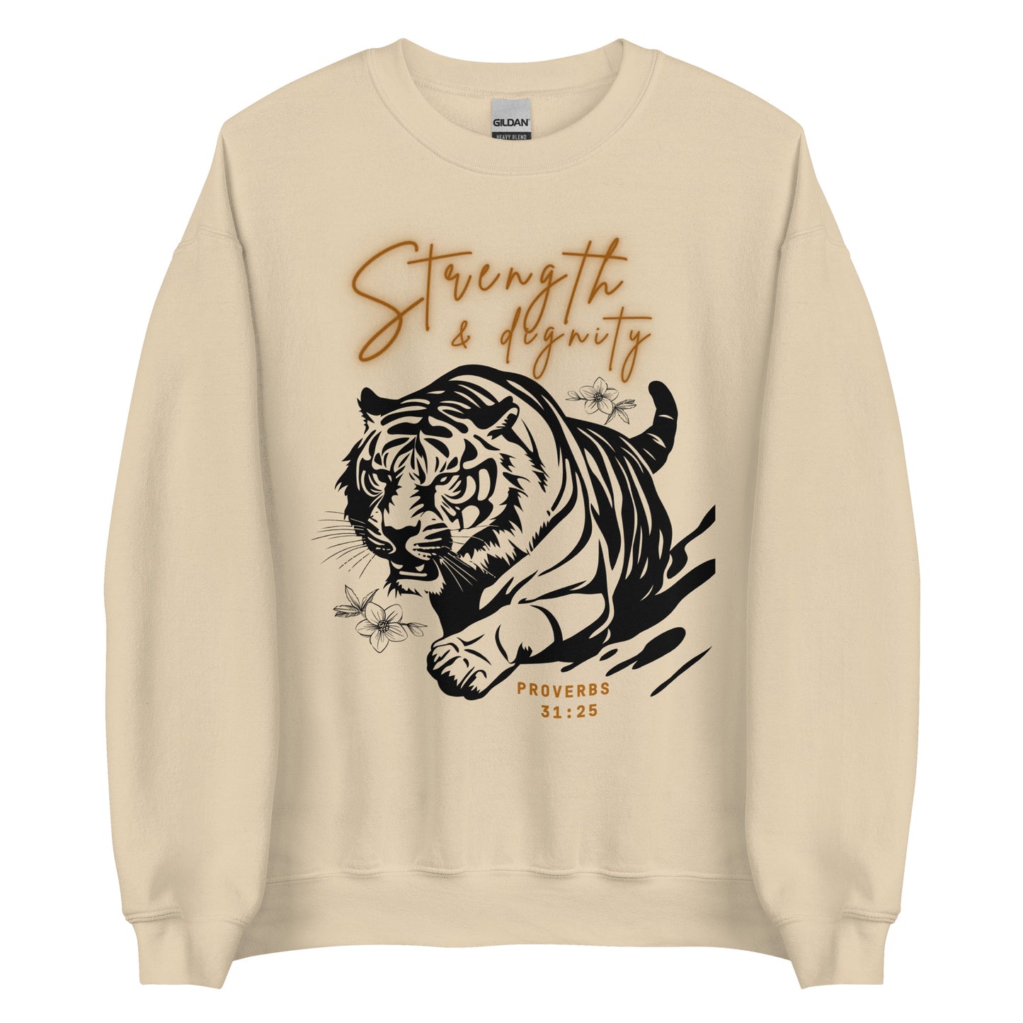 Strength & dignity crewneck