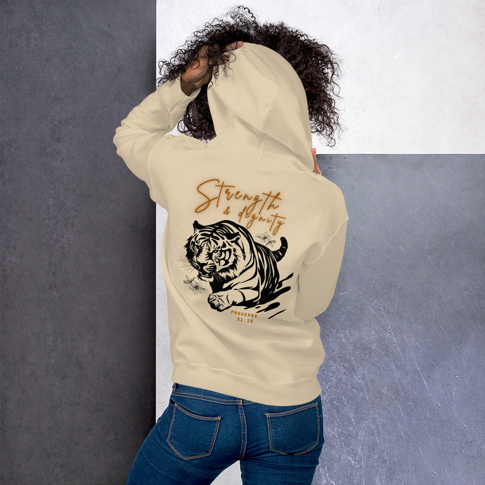 Strength & dignity hoodie
