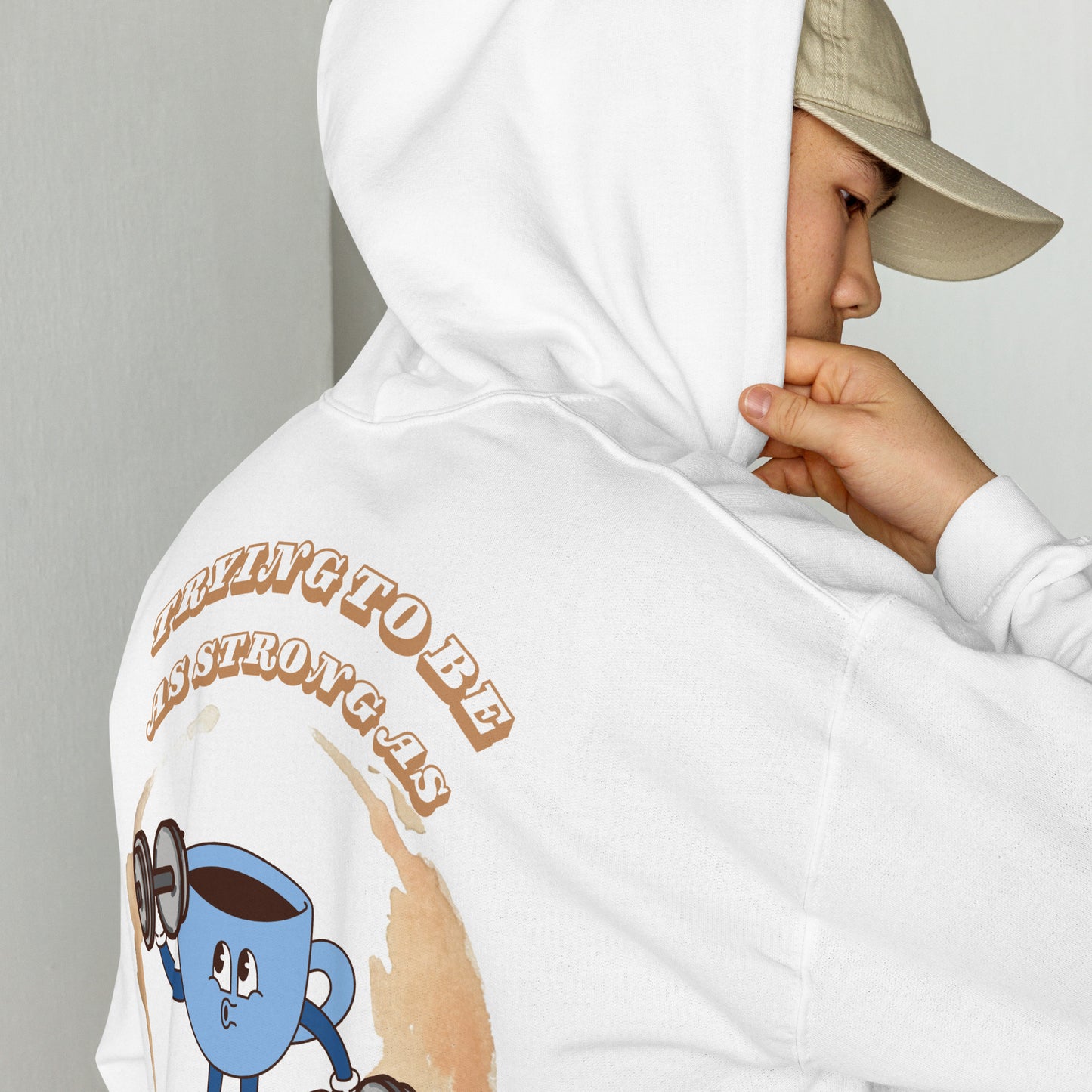 As strong as my coffee hoodie