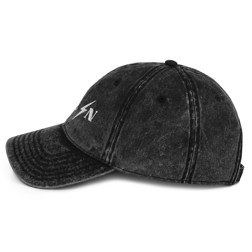 ALL IN washed out dad cap