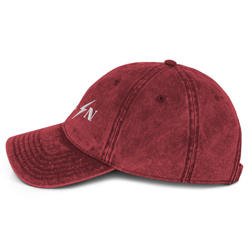 ALL IN washed out dad cap