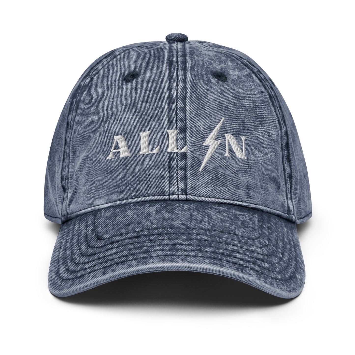 ALL IN washed out dad cap