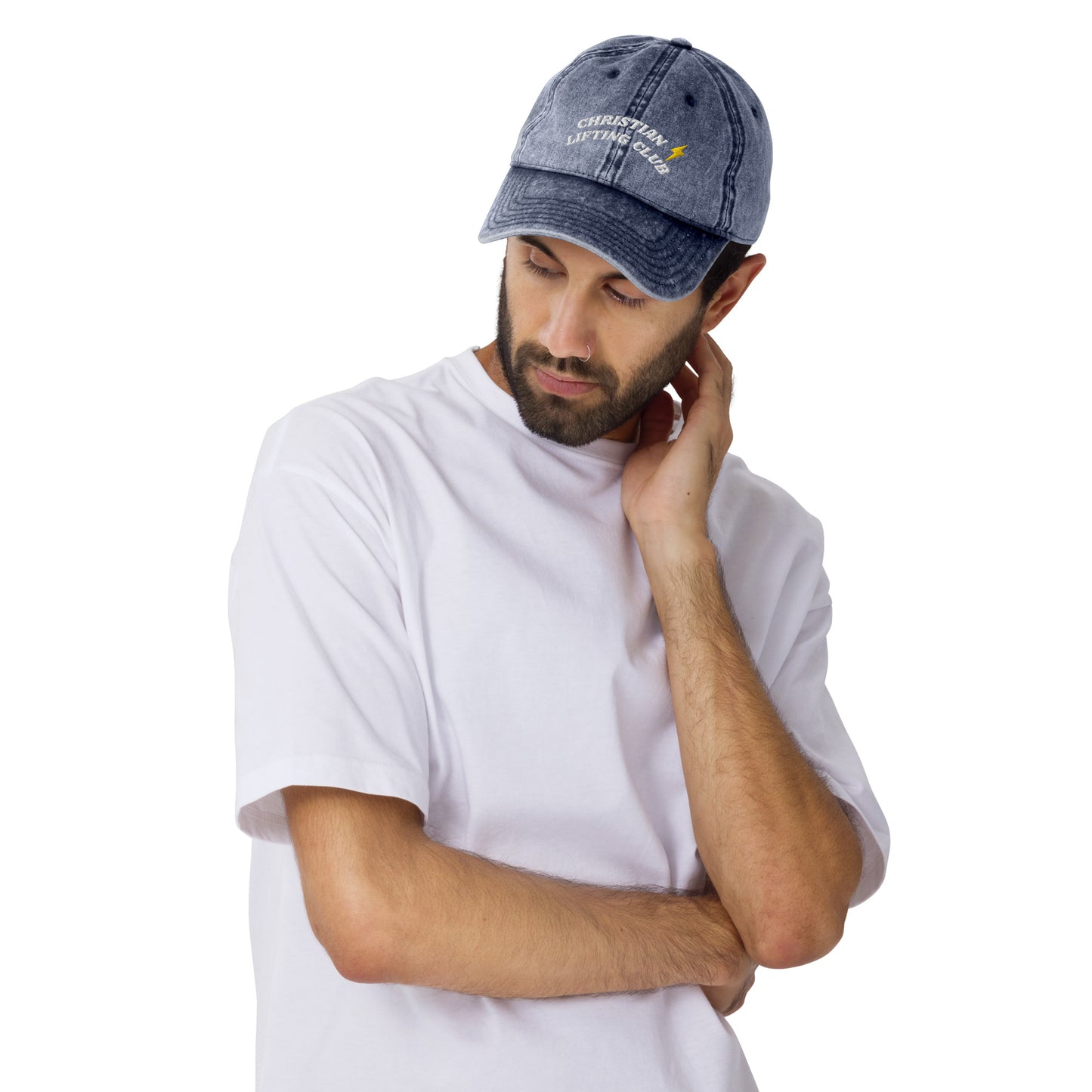 Christian lifting club dad cap