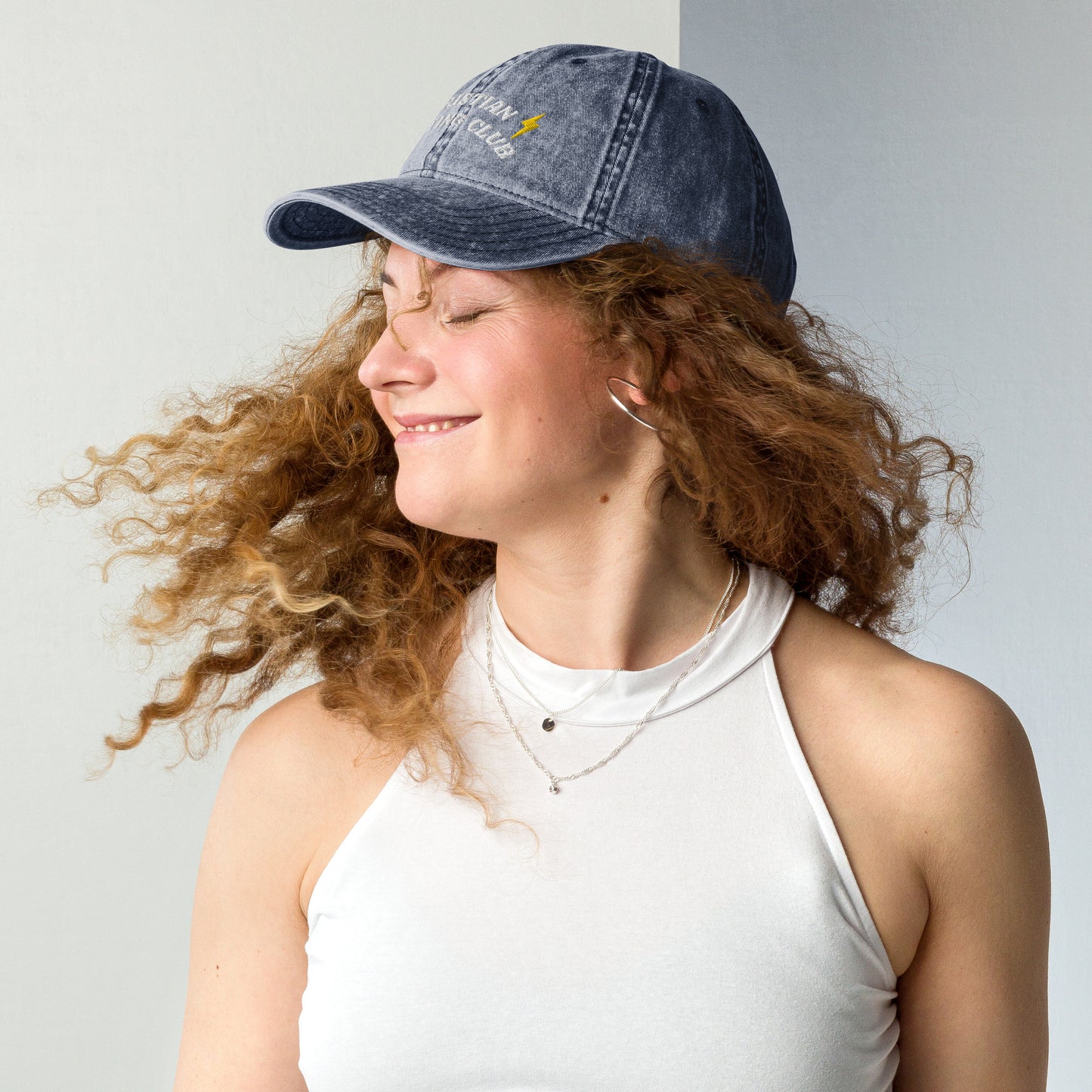 Christian lifting club dad cap