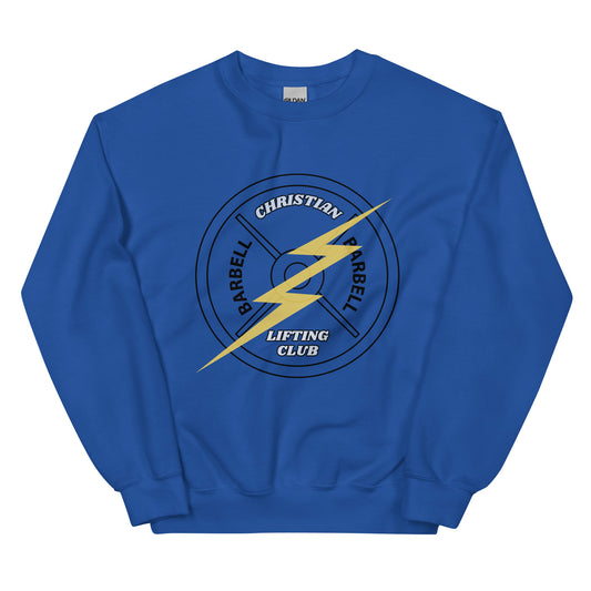 Christian lifting club crewneck