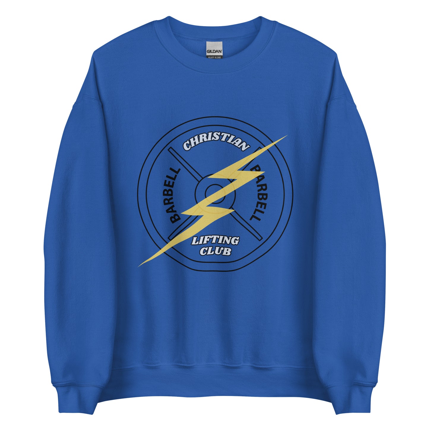 Christian lifting club crewneck