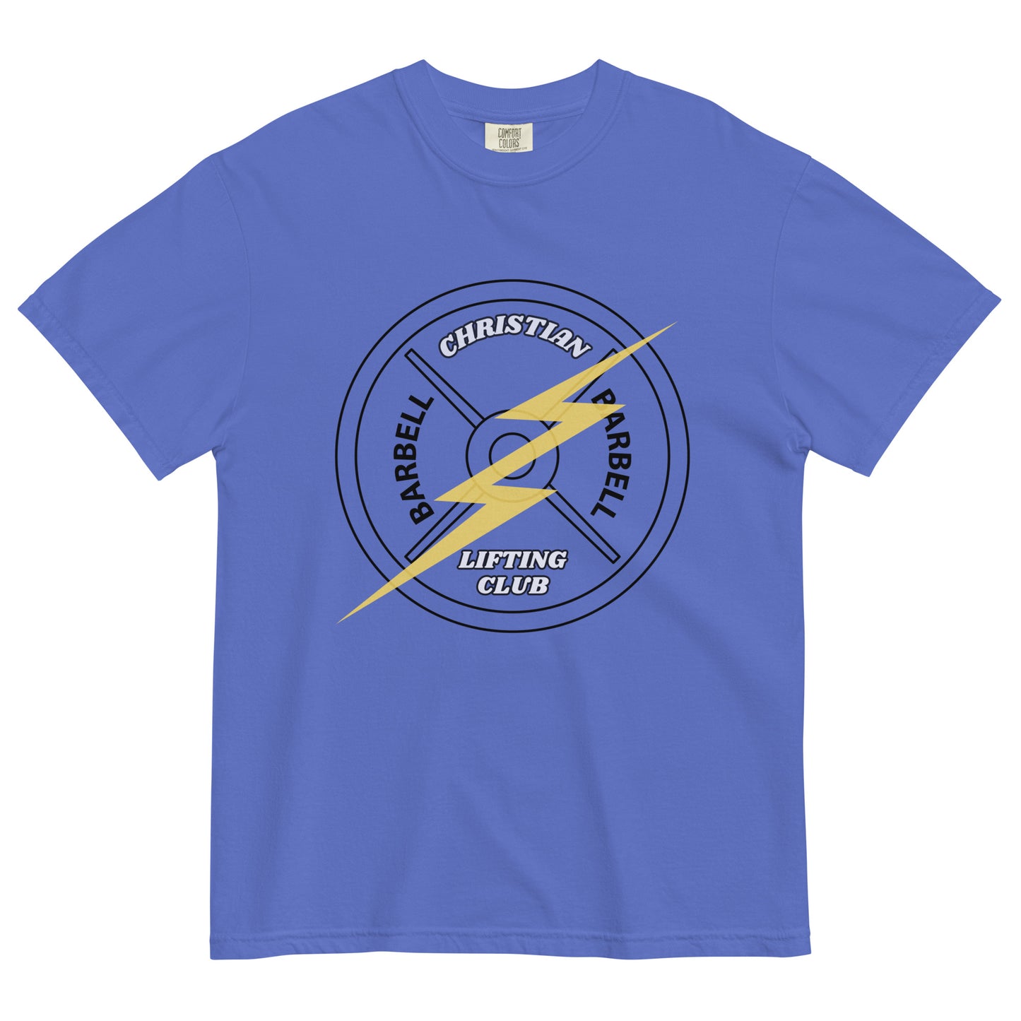 Christian lifting club tshirt